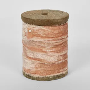 PEACH VELVET RIBBON 10M by Florabelle Living, a Plants for sale on Style Sourcebook
