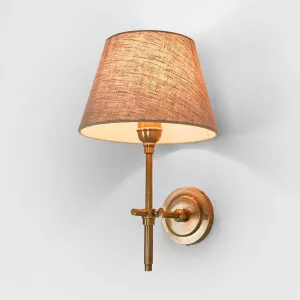 Dino Wall light Base Antique Brass by Emac & Lawton, a Wall Lighting for sale on Style Sourcebook