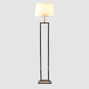 Hamilton Floor Lamp Antique Silver by Emac & Lawton, a Floor Lamps for sale on Style Sourcebook