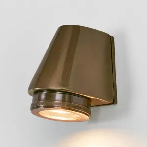 Seaman Outdoor Wall Light Antique Brass by Emac & Lawton, a Wall Lighting for sale on Style Sourcebook