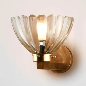 Otis Wall Light Antique Brass by Emac & Lawton, a Wall Lighting for sale on Style Sourcebook