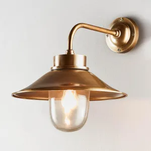 Sandhurst Outdoor Wall Light Antique Brass by Emac & Lawton, a Wall Lighting for sale on Style Sourcebook