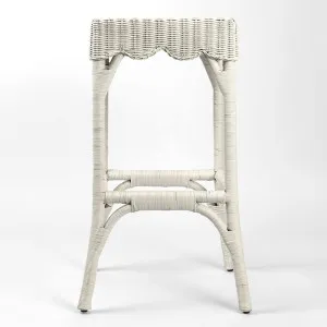 Belle Bar Stool White by Florabelle Living, a Bar Stools for sale on Style Sourcebook