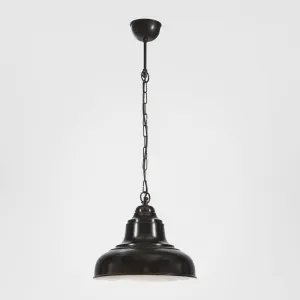 Brasserie Overhead Ceiling Pendant Small Black by Emac & Lawton, a Pendant Lighting for sale on Style Sourcebook