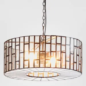 Heston Ceiling Pendant Black by Emac & Lawton, a Pendant Lighting for sale on Style Sourcebook