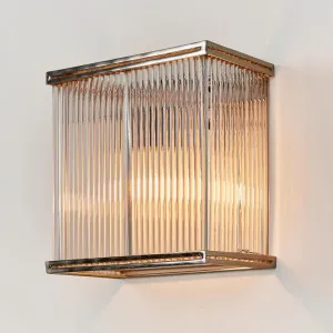 Verre Rectangular Wall Light Silver by Emac & Lawton, a Wall Lighting for sale on Style Sourcebook