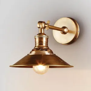 Bristol Wall Light Antique Brass by Emac & Lawton, a Wall Lighting for sale on Style Sourcebook