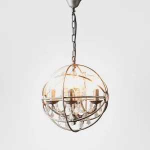Sundance Chandelier Small Grey by Emac & Lawton, a Chandeliers for sale on Style Sourcebook