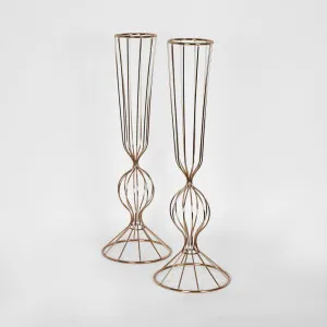 Rose Gold Iron Floral Ball Stand by JMC FLORALS, a Wall Shelves & Hooks for sale on Style Sourcebook