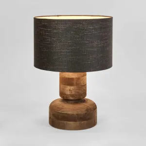 Clem Timber Table Lamp Base- Base Only by MRD Home, a Table & Bedside Lamps for sale on Style Sourcebook