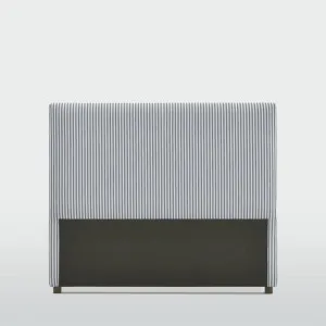 Newport Bedhead Queen White & Blue Pin stripe by OneWorld Collection, a Bed Heads for sale on Style Sourcebook