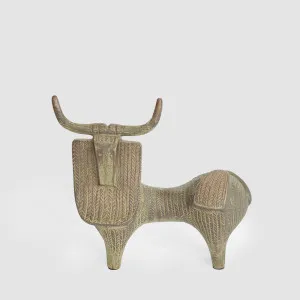 Bruno Buffalo Small Brown Rustic by Florabelle Living, a Statues & Ornaments for sale on Style Sourcebook