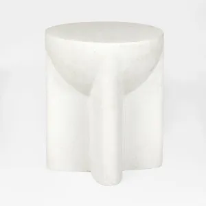 Vassili Side Table Chalk - Outdoor Undercover by MRD Home, a Coffee Table for sale on Style Sourcebook