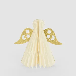 Paper Hanging Angel With Gold Wings by Vixen & Velvet, a Christmas for sale on Style Sourcebook
