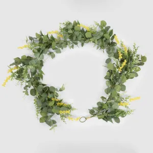 Wattle Eucalyptus Leaf Garland 180cm by Vixen & Velvet, a Christmas for sale on Style Sourcebook