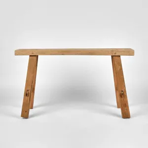 Medium timber vintage Bench Natural by Florabelle Living, a Ottomans for sale on Style Sourcebook