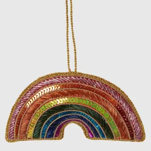 Rainbow Sequin Hanging Decoration by Vixen & Velvet, a Christmas for sale on Style Sourcebook