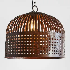 Esch Ceiling Pendant Medium Rust by Zaffero, a Pendant Lighting for sale on Style Sourcebook