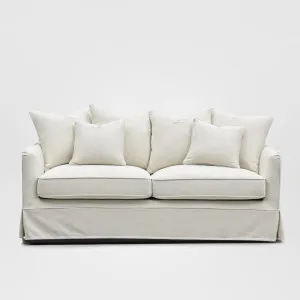 Noosa Hamptons 2.5 Seat Sofa Ivory by OneWorld Collection, a Sofas for sale on Style Sourcebook