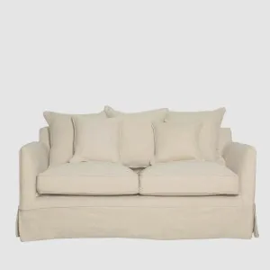 Noosa Hamptons 2 Seat Sofa Bed Beige by OneWorld Collection, a Sofas for sale on Style Sourcebook