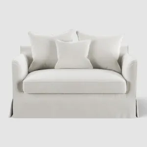 Noosa Hamptons 1.5 Seat Sofa Bed Ivory by OneWorld Collection, a Sofas for sale on Style Sourcebook