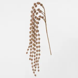 Hanging Glitter Stem Gold by Vixen & Velvet, a Christmas for sale on Style Sourcebook