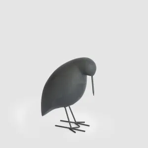 Raven Velvet Stone Bird Black by Florabelle Living, a Statues & Ornaments for sale on Style Sourcebook