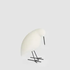 Raven Velvet Stone Bird White by Florabelle Living, a Statues & Ornaments for sale on Style Sourcebook