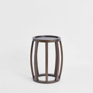 Manningham Side Table Dark Walnut by Florabelle Living, a Coffee Table for sale on Style Sourcebook