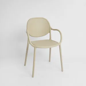 Arca Dining Chair All Weather Dune by Florabelle Living, a Outdoor Chairs for sale on Style Sourcebook