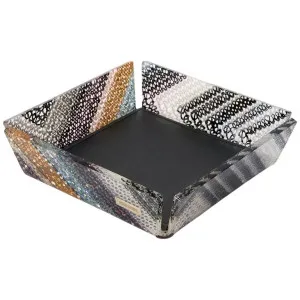 Missoni Chevron 100 Paillette Resin Tray 18x18 8053147539003 by Missoni, a Decor for sale on Style Sourcebook