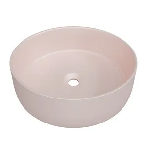 Allure Ceramic Basin 360mm Pink Matte by Timberline, a Basins for sale on Style Sourcebook