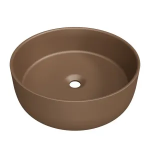Allure Ceramic Basin 360mm Taupe Matte by Timberline, a Basins for sale on Style Sourcebook