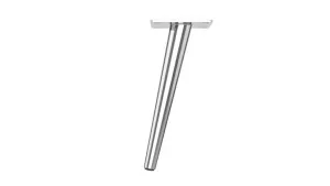 Angled 200mm Chrome Cabinet Leg by Timberline, a Cabinet Hardware for sale on Style Sourcebook