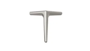 Arrow 150mm Brushed Nickel Cabinet Leg by Timberline, a Cabinet Hardware for sale on Style Sourcebook