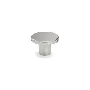 Flat Knob 26mm Chrome Handle by Timberline, a Cabinet Hardware for sale on Style Sourcebook