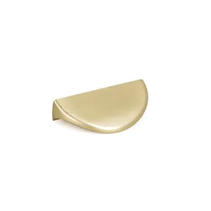 Solid Lip 50mm Brushed Gold Handle by Timberline, a Cabinet Hardware for sale on Style Sourcebook