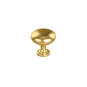 Round Knob 26mm Brushed Gold Handle by Timberline, a Cabinet Hardware for sale on Style Sourcebook