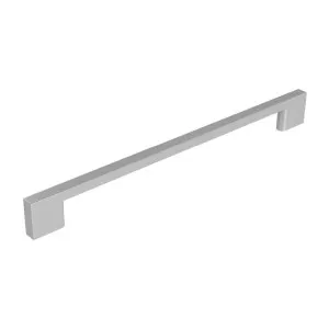 Square 224mm Brushed Nickel Handle by Timberline, a Cabinet Hardware for sale on Style Sourcebook