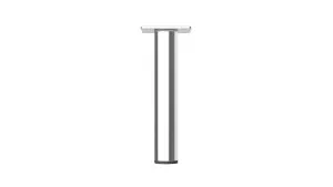 Straight 150mm Chrome Cabinet Leg by Timberline, a Cabinet Hardware for sale on Style Sourcebook