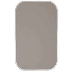 Jazz Arch Frame Mirror 630mm x 1030mm, White Satin by Timberline, a Vanity Mirrors for sale on Style Sourcebook