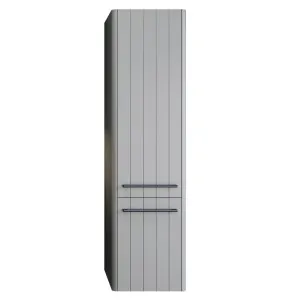 Huron Tallboy 450mm Wall Hung, Dark Grey Satin by Timberline, a Bathroom Storage Cabinets for sale on Style Sourcebook