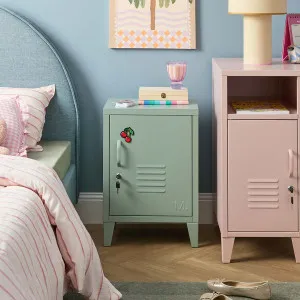 Mocka Original Locker Bedside - Sage Green by Mocka., a Side Table for sale on Style Sourcebook