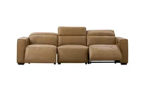 Javi leather 3 seat electric recliner by Focus On Furniture, a Sofas for sale on Style Sourcebook