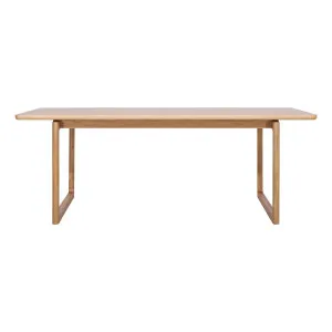 Sesia Dining Table 240cm in Oak Clear by OZ Design, a Dining Tables for sale on Style Sourcebook