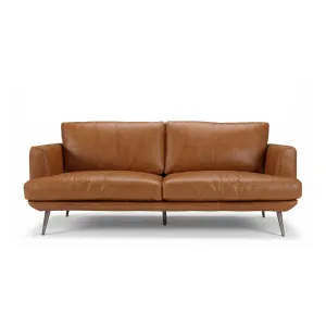 Delma 2.5 Seater Leather Sofa, Roche Tan by Schots, a Sofas for sale on Style Sourcebook