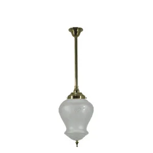 Cambridge on Rod Set 3/4'' x 1/2m, Polished Brass by Lighting Inspirations, a Pendant Lighting for sale on Style Sourcebook