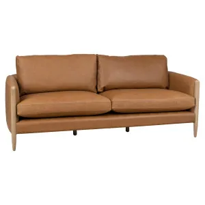 Monaco 3 Seater Leather Sofa, Vintage Tan by Schots, a Sofas for sale on Style Sourcebook