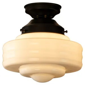 Detroit 8" Opal Gloss Glass Batten Fix, Patina by Lighting Inspirations, a Pendant Lighting for sale on Style Sourcebook
