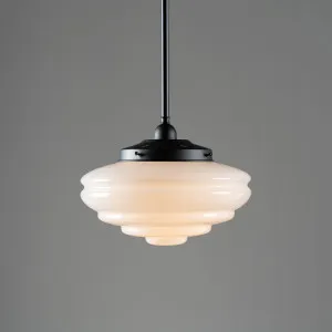 Chateau Opal Gloss Glass on Rod Set 1/2" 1/2m, Patina by Lighting Inspirations, a Pendant Lighting for sale on Style Sourcebook